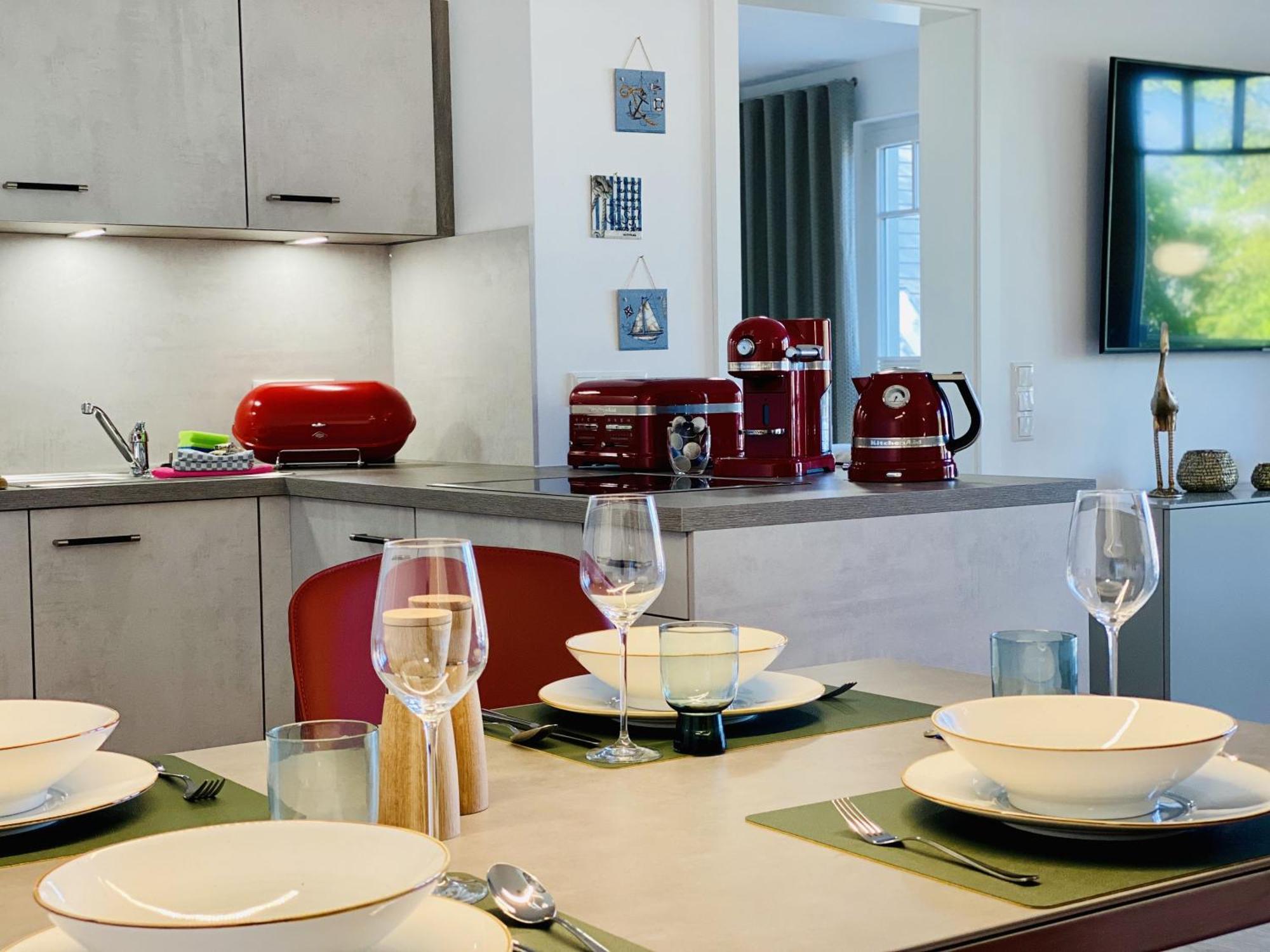 Ferienwohnung Meerzeit In Der Villa Duene 宾茨 外观 照片